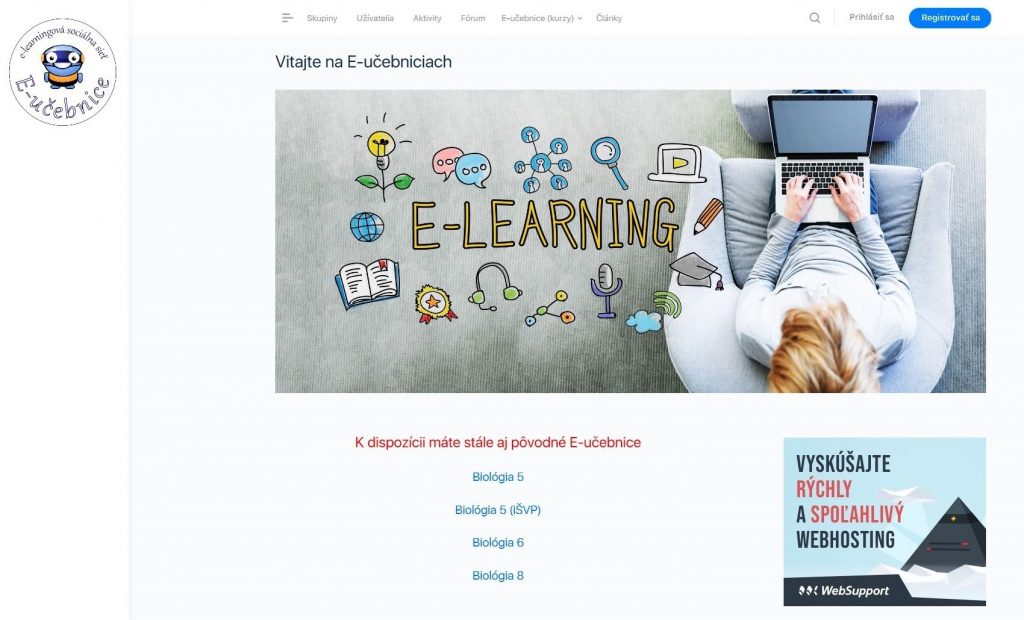 Referencie tvorby web stránok - E-učebnice