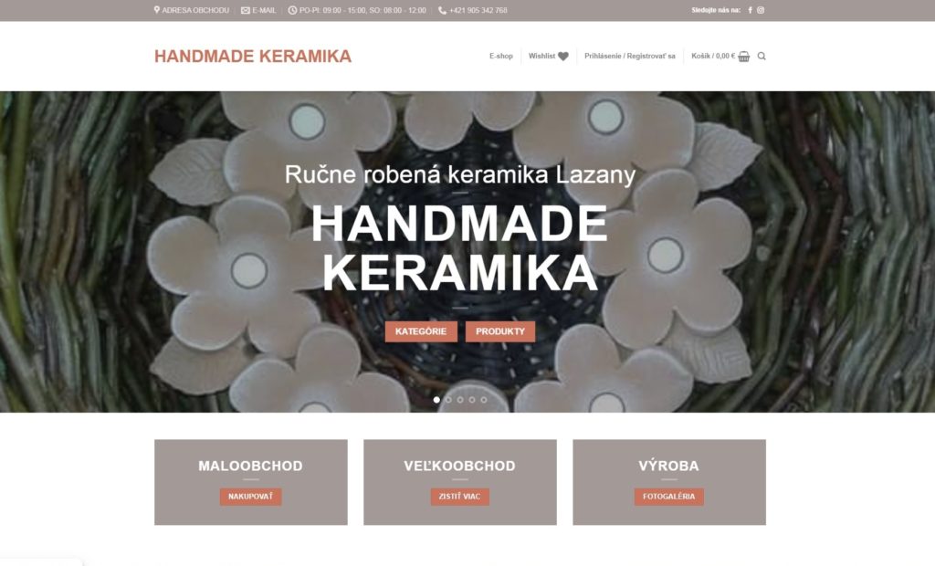 Handmade keramika
